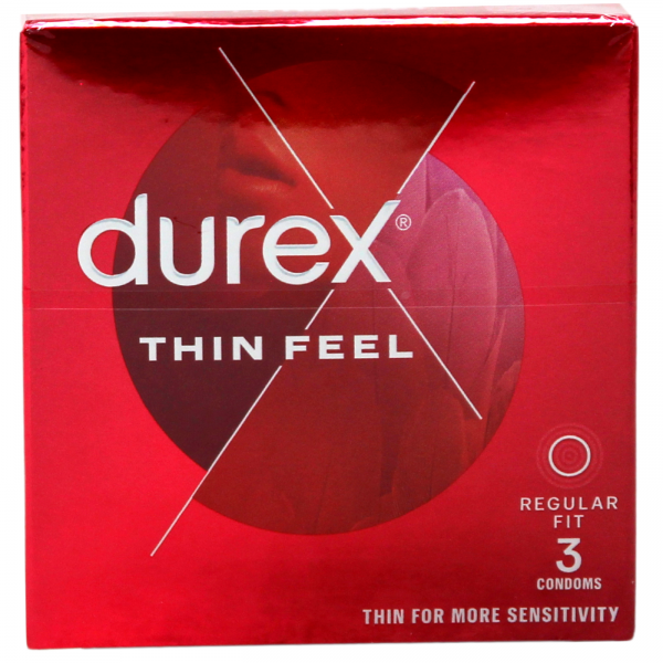 Durex Condoms Thin Feel 3ct